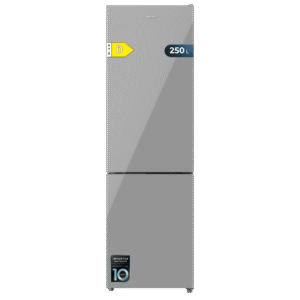 Cecotec Bolero CoolMarket Combi 250 Frigorífico Combi Inverter Grey Glass