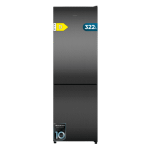 Cecotec Bolero CoolMarket 322i Frigorífico Combi Acero Inox Oscuro 322L