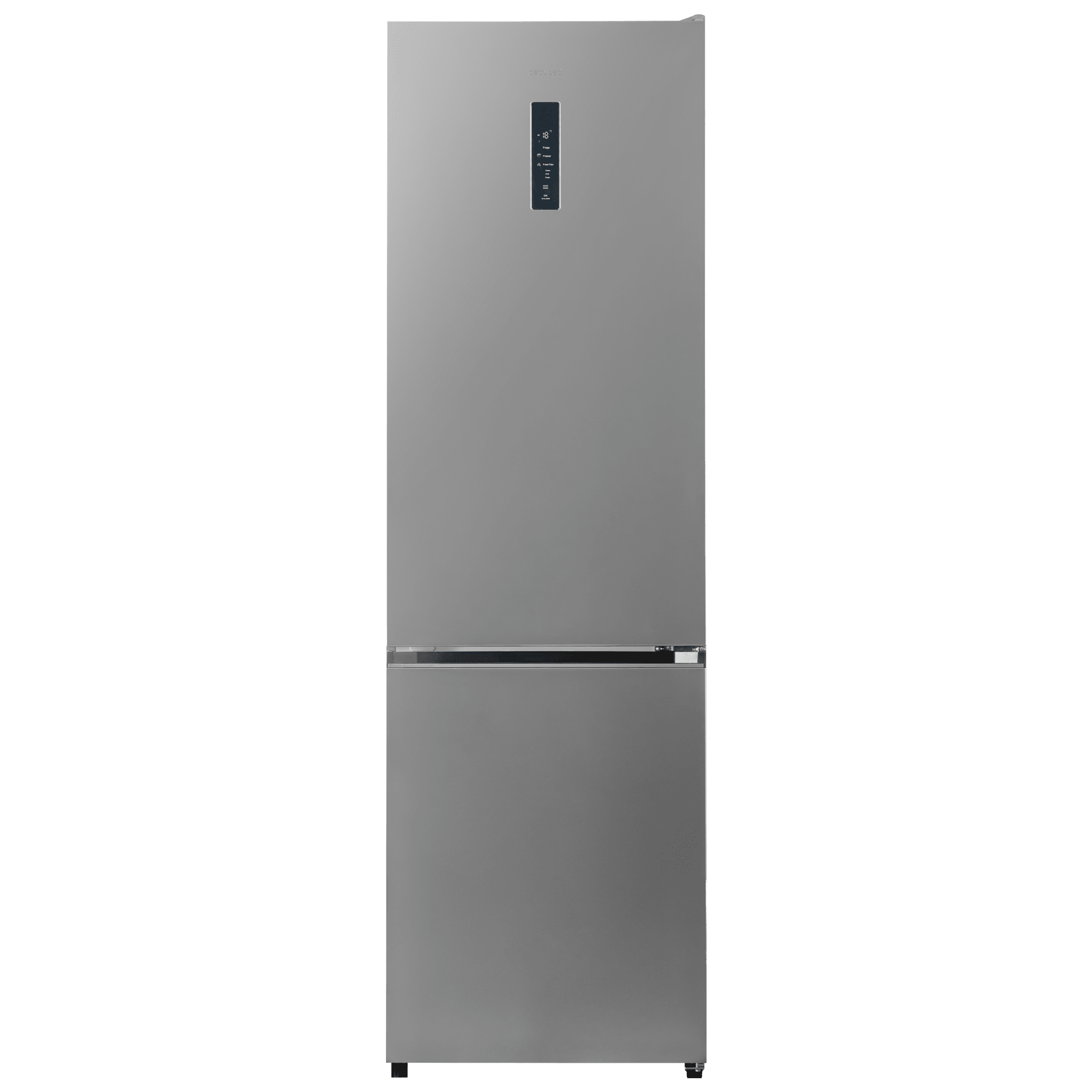 Cecotec Bolero CoolMarket Frigorífico Combi Inox 405 L - Imagen 2