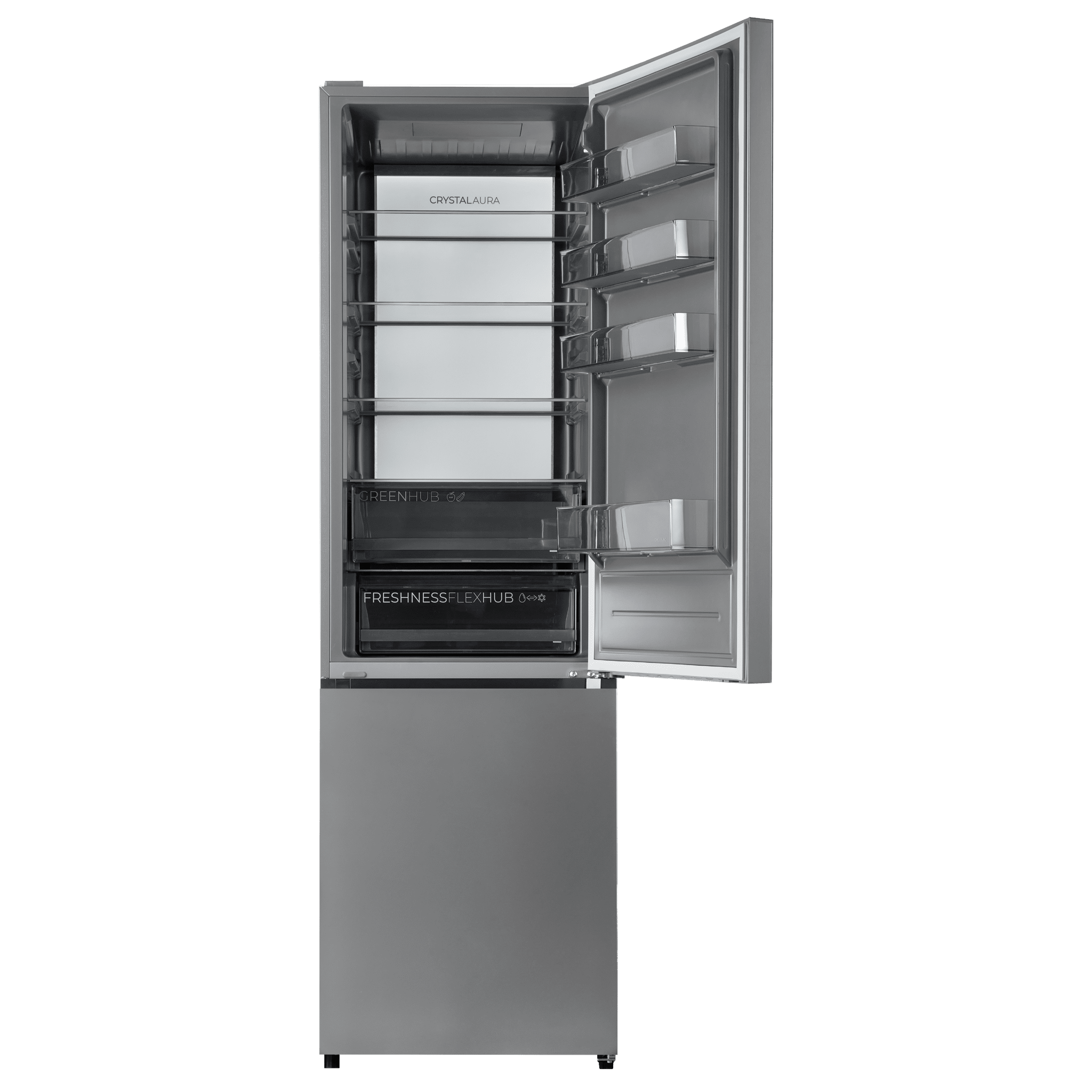 Cecotec Bolero CoolMarket Frigorífico Combi Inox 405 L - Imagen 5