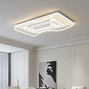 Bextsrack Ventilador de Techo Sin Aspas LED 180W 105×65 cm - Imagen 2