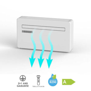 Voltman KUB‑E+ 10000 BTU Bomba De Calor Monobloque WiFi