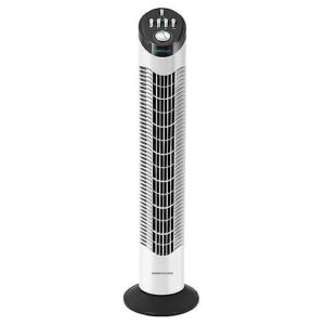 Cecotec Ventilador Columna Digital Blanco 45W con Remoto y Temporizador