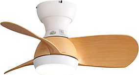 Ventilador de Techo 23" LED 18W 3 Tonos Blanco - Imagen 2