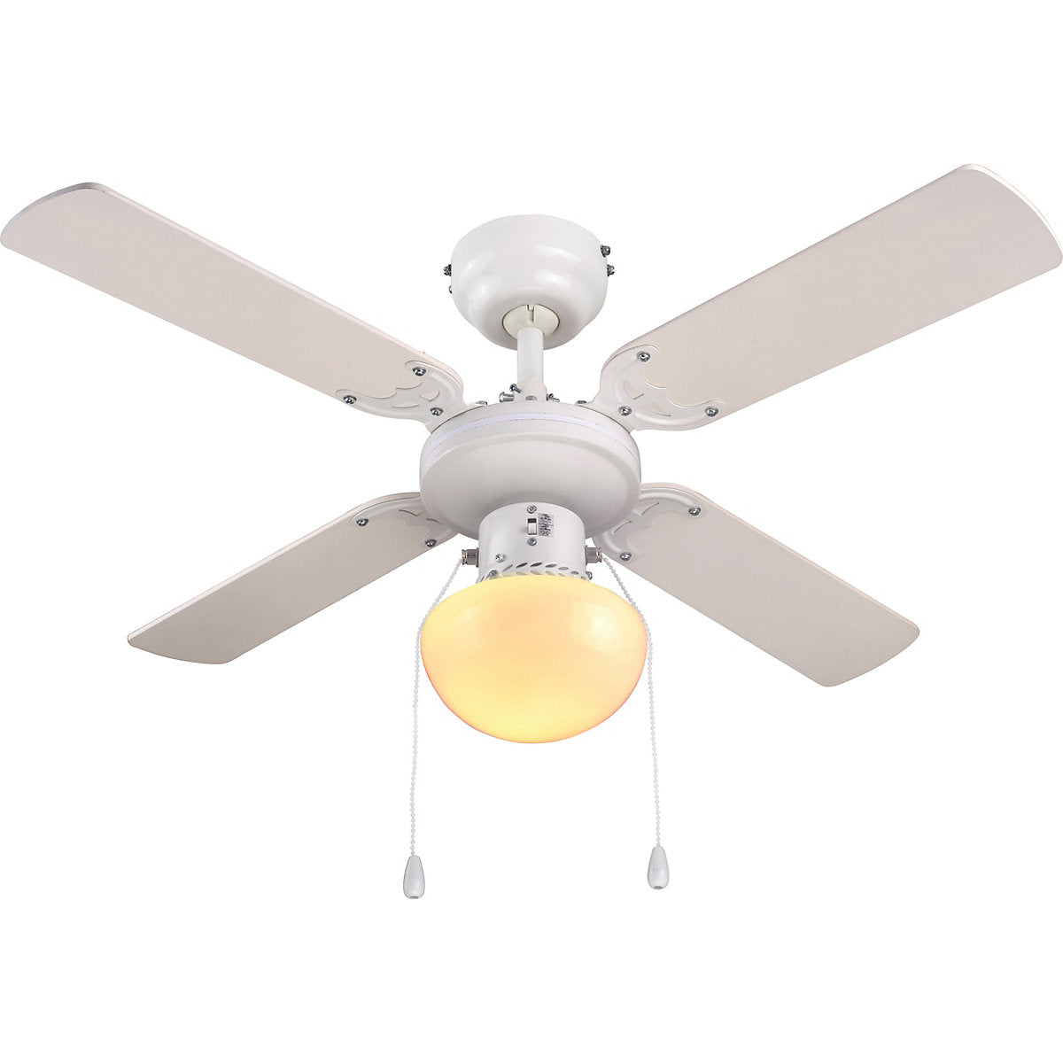 Ventilador de Techo con Iluminación Blanco para Habitaciones hasta 8 m² - Imagen 5