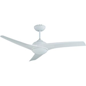 GoodHome Linto Ventilador de Techo con Luz Blanco 132 cm