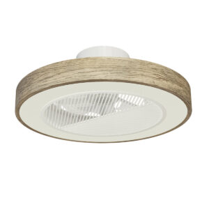 Sulion Ventilador Techo LED Ø 50 cm, Mando Incluido