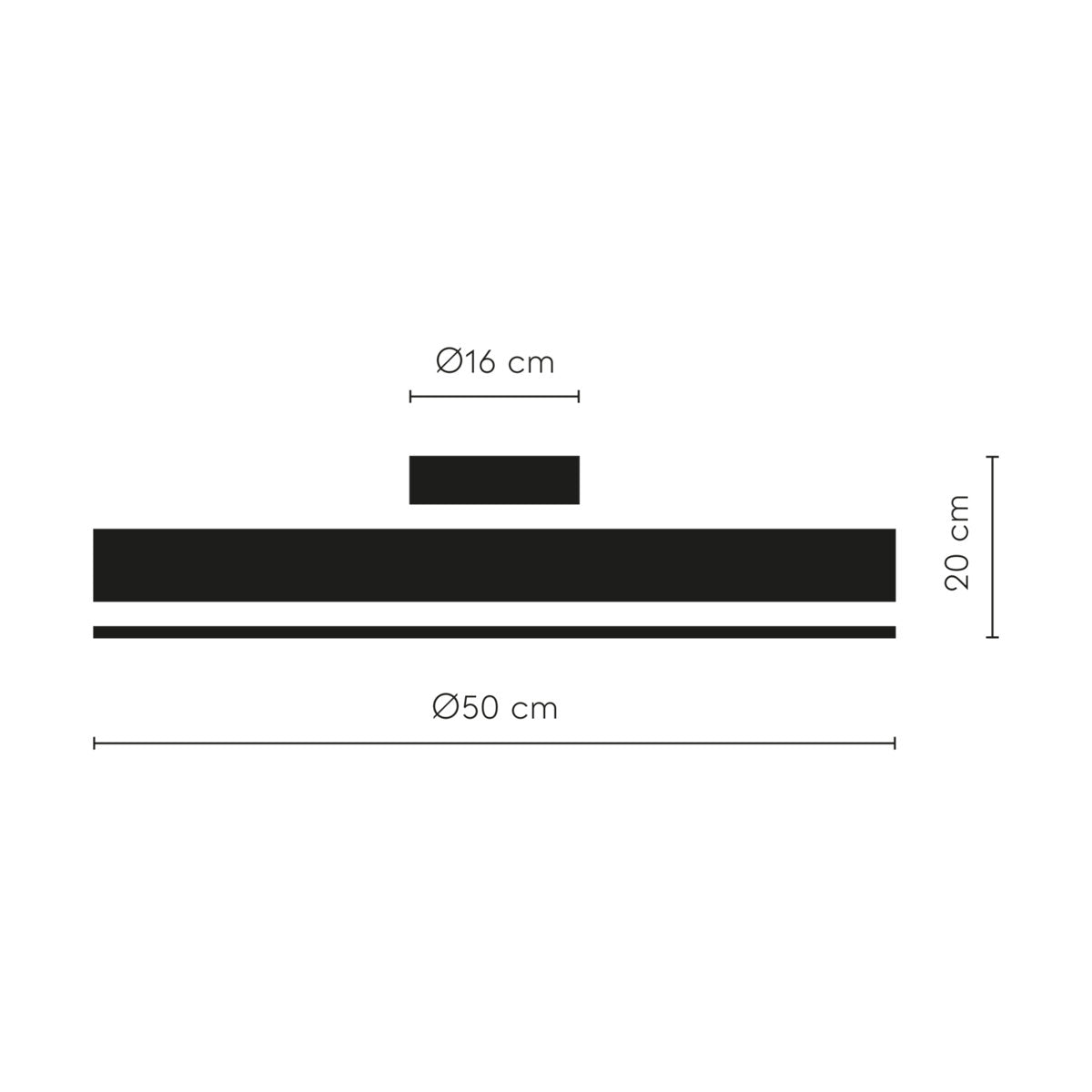 Sulion Ventilador Techo LED Ø 50 cm, Mando Incluido - Imagen 2