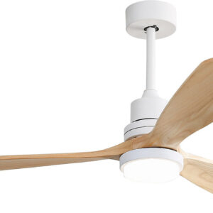 Seynave Garcia Ventilador deTecho LED Madera Clara 107 cm