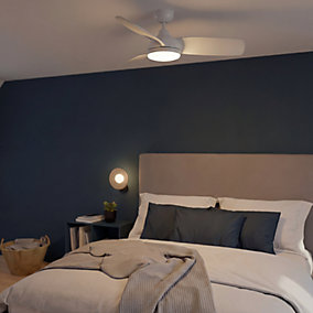 Ventilador GoodHome de Techo LED 107 cm - Mando - Imagen 11