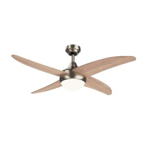 Ventilador De Techo Con Aspas Ligeras Y De Madera