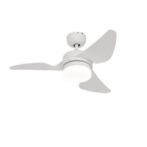 Ventilador Techo Blanco 86,7 cm LED Variable y Mando Distancia - Yuki