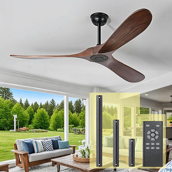EXQUIO Ventilador de Techo Silencioso 223 cm con o sin Luz - Imagen 2