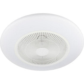 Voltman Cosmo Ventilador de Techo LED 40W Blanco 55 cm