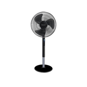 Honeywell HSF600BE4 Ventilador de pie QuietSet Negro con control remoto