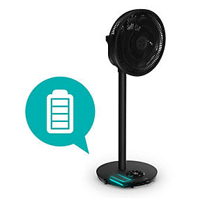 Duux Whisper Flex 2 Ventilador Sobre Pie Negro 30 Velocidades