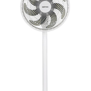 Optimea OVP-AR30B Ventilador Pie 3 Velocidades Blanco con Oscilación 85°