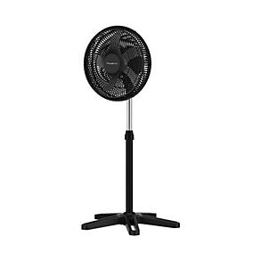 Rowenta Turbo Essential VU3110F0 Ventilador de Pie Negro 3 Velocidades