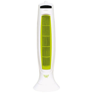 Ventilador tour Frankystar Butterfly 45W oscillation base rotative 3 vitesses minuterie 60 min